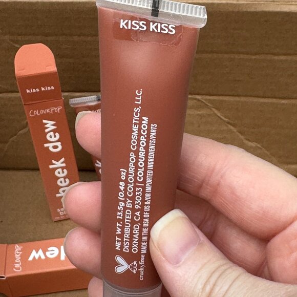 ColourPop Cheek Dew Serum Blush in Kiss Kiss - Picture 1 of 8